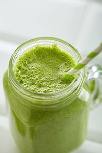 Close-up of coffee on table