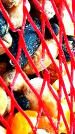 Full frame shot of red background