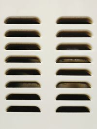 Close-up of blinds