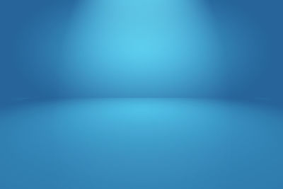 Defocused image of empty blue sea