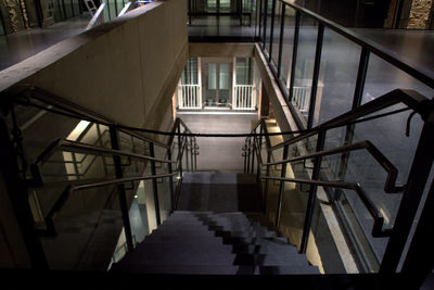 Staircase in corridor