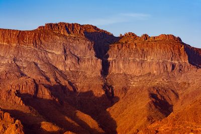 Scenic view of mountain against sky