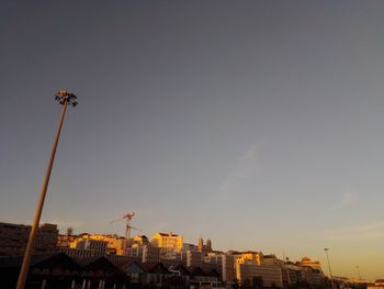 Low angle view of buildings against sky