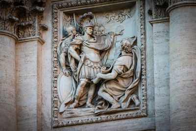 Statue of buddha in temple