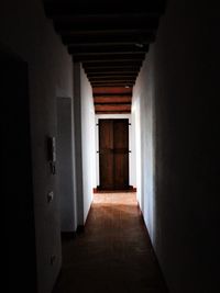 Corridor of building