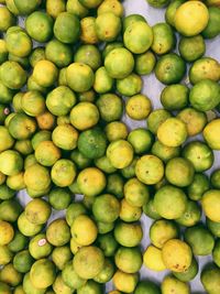 Full frame shot of fruits for sale in market