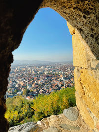 View from the castle.