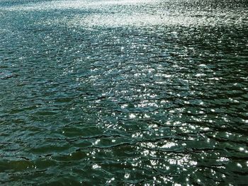 Full frame shot of rippled water