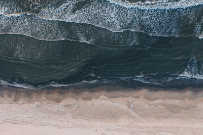 Scenic view of sea shore