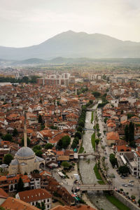 Look over prizren kosovo taken in may 2022