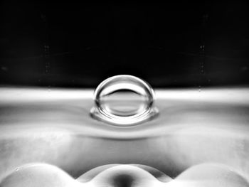 Close-up of water drop