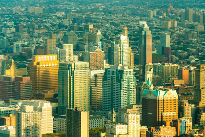 Aerial view of a city