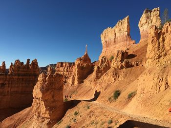 Bryce canyon view, amazing view of canyon, sunny canyon