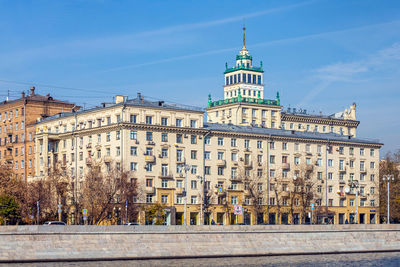 Low angle view of building against sky