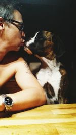 Close-up of dog