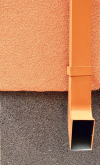 Close-up of orange wall