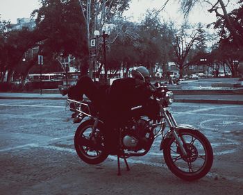 Cars parked in parking lot