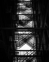 Low angle view of construction site