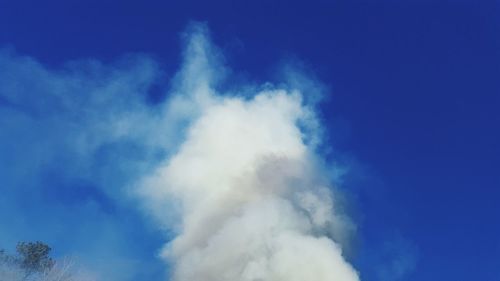 Low angle view of cloudy sky