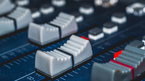 Close-up of computer keyboard