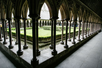 Interior of historic building