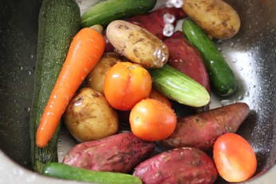 Close-up of fresh vegetables