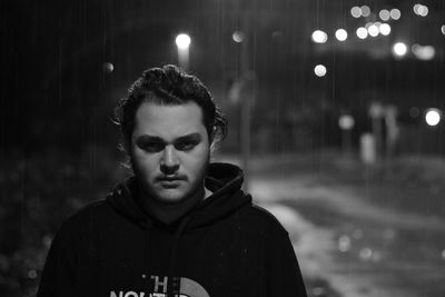 Close-up of young woman