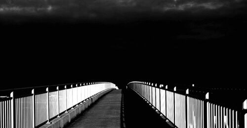 Railroad tracks against sky