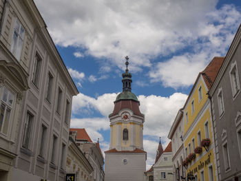 Krems and dürnstein at the danube river