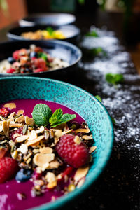 Close-up of fruits in bowl