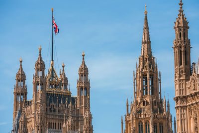 Low angle view of cathedral against sky