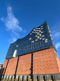 Low angle view of building against sky