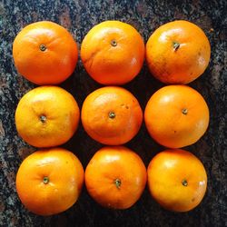 Close-up of orange fruits