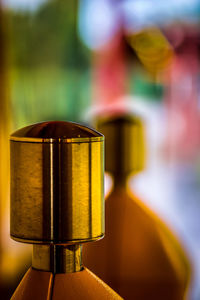 Close-up of wine on table