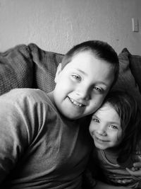 Portrait of smiling boy