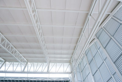 Low angle view of ceiling of building