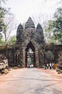View of old temple