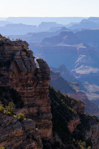 Scenic view of grand canyon