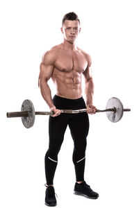 muscular build