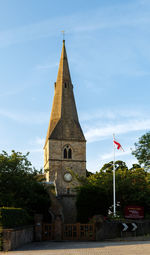 View of bell tower against sky