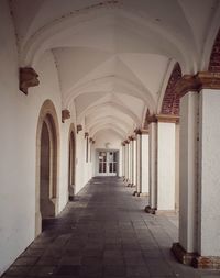 Corridor of building