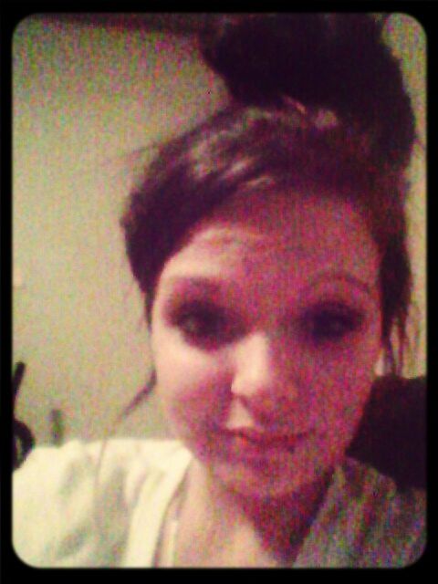 Hotmess at bed time:/ baby get your shine on :)