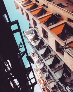 Low angle view of modern building
