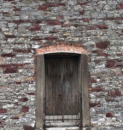 Close-up of door