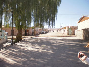 Low angle view of building against clear sky