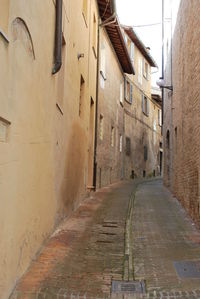 Narrow alley in old town