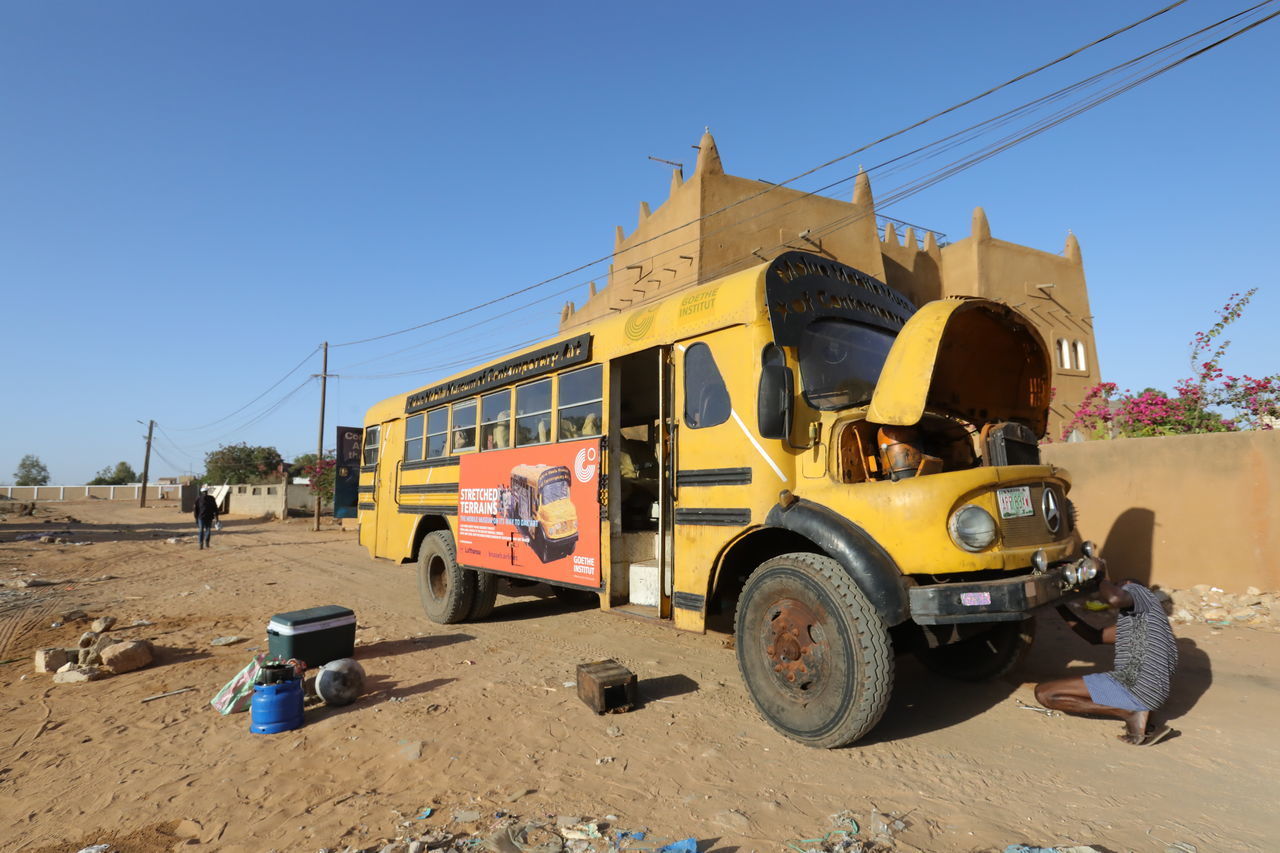 VIEW OF TRUCK ON ROAD