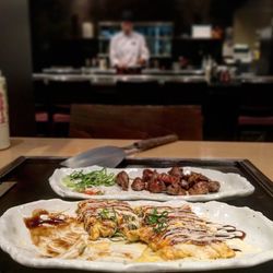 Close-up of food on table