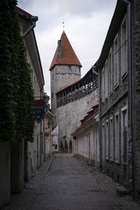 The city of tallinn, capital of estonia