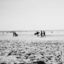 People on beach